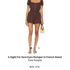 Free people a sight for sore eyes romper